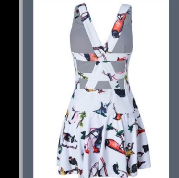 One piece bathing suit 0017 plus size tummy coverage XXL - Picture 4 of 7